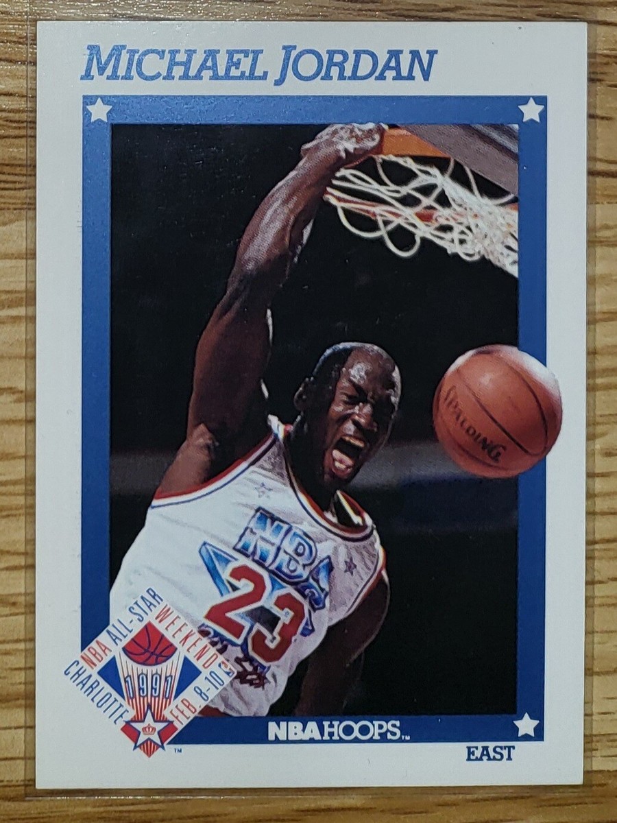 Michael Jordan 1991 NBA HOOPS EAST ALL-STAR WEEKEND CHARLOTTE Card