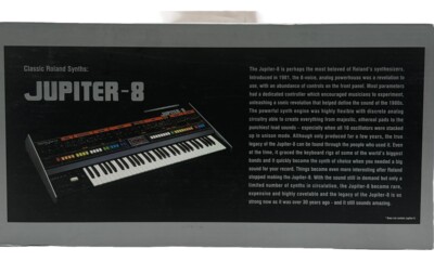 Roland JP-08 Boutique Sound Module Classic Roland Synths : Jupiter