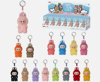 Labubu V4 Pin for Love A-M (Select your letter) Popmart Authentic