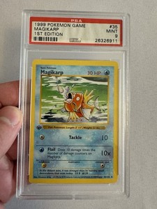 英語版初期Magikarp 1st Edition shadowless