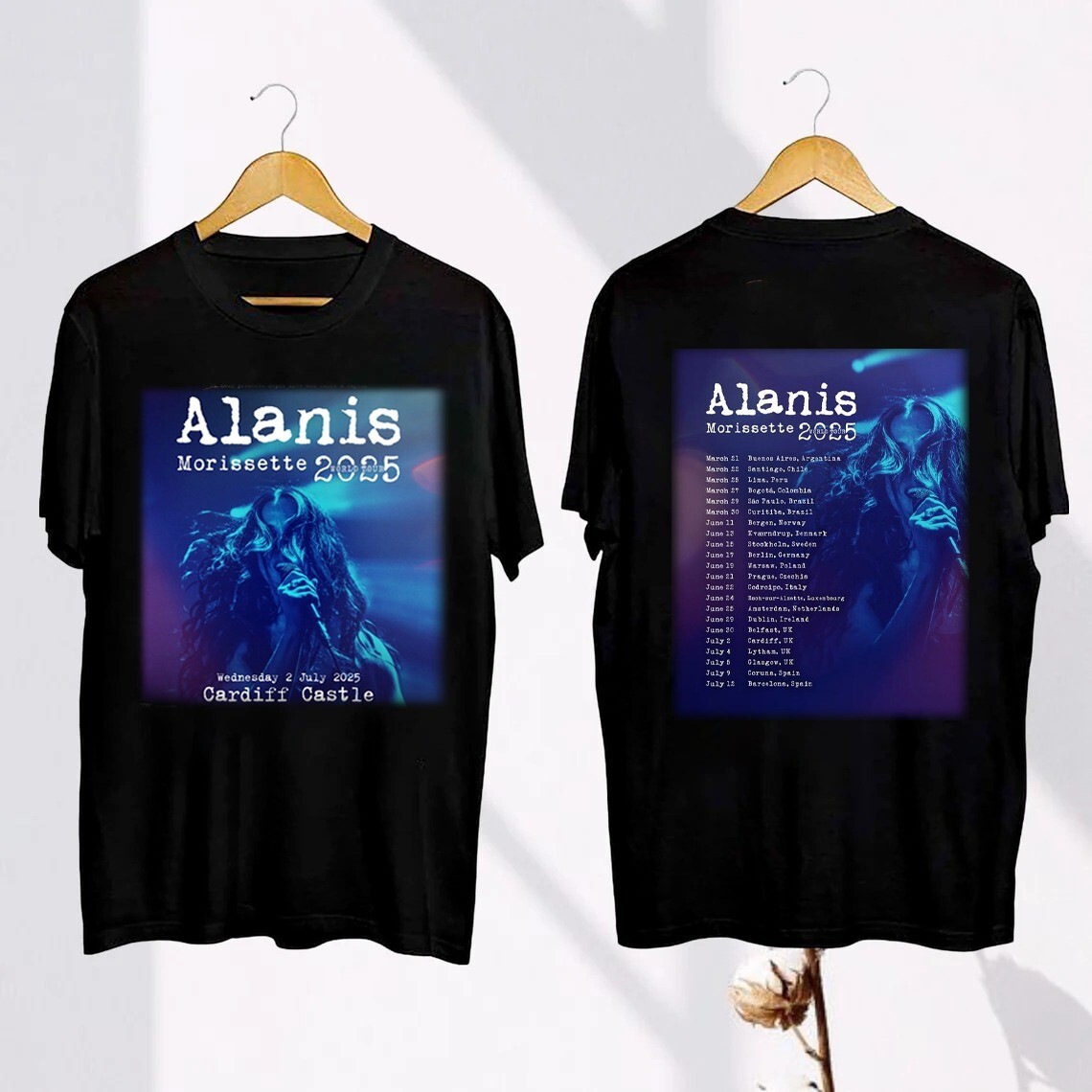 NEW Alanis Morissette World Tour 2025 Gift For Fan S to 5XL T