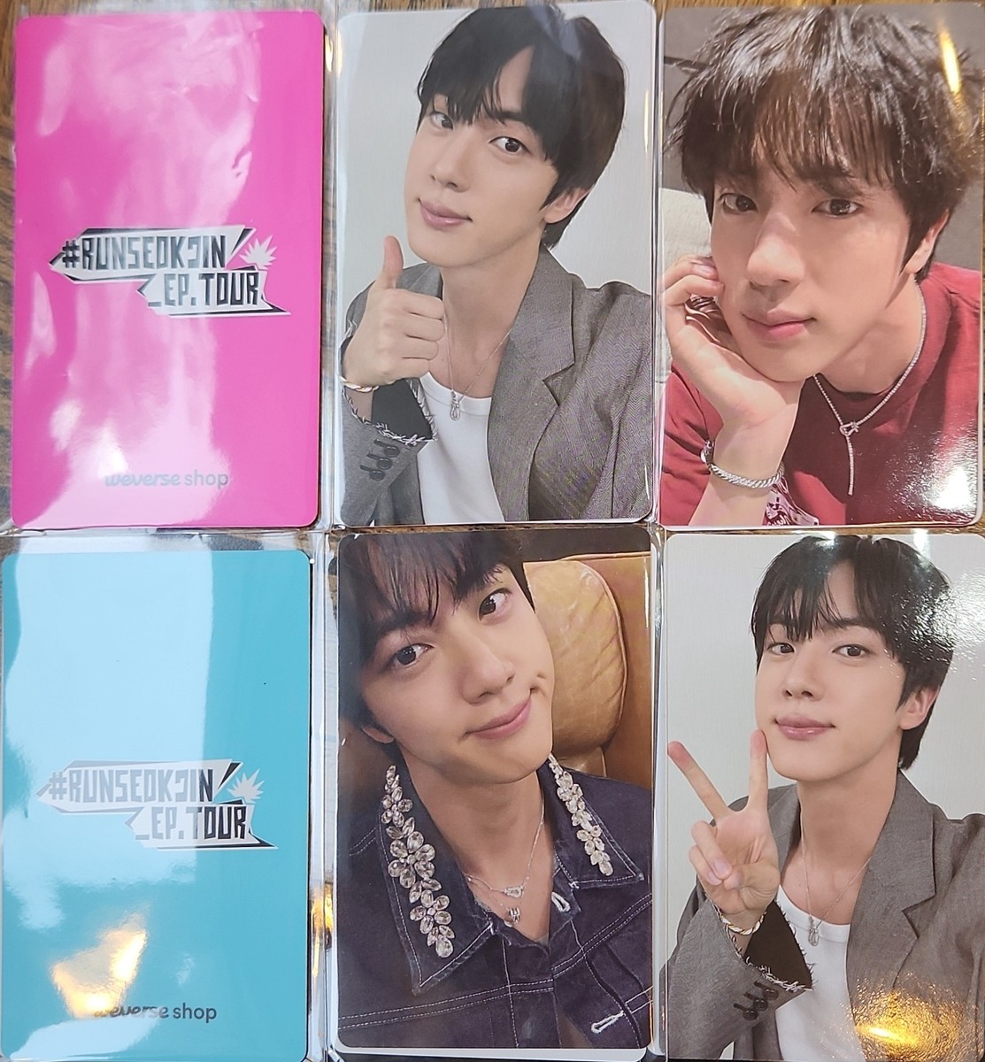 BTS JIN LUCKYDRAW photocard The mini 2nd album 'Echo' HAPPY