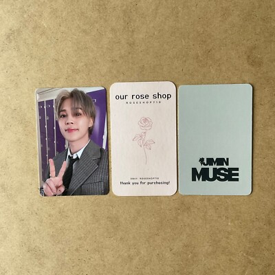 BTS Jimin Muse Solo Album Target Exclusive Official Photocard PC