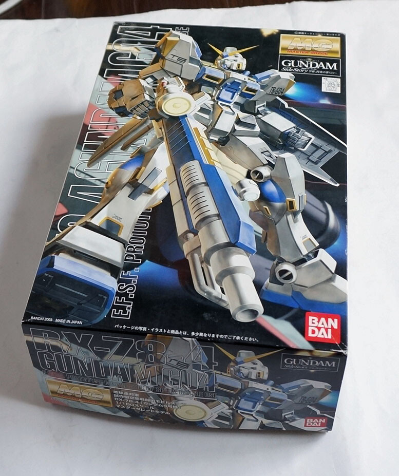 BANDAI MG 1/100 RX-78-4 Gundam G04 scale model kit | eBay
