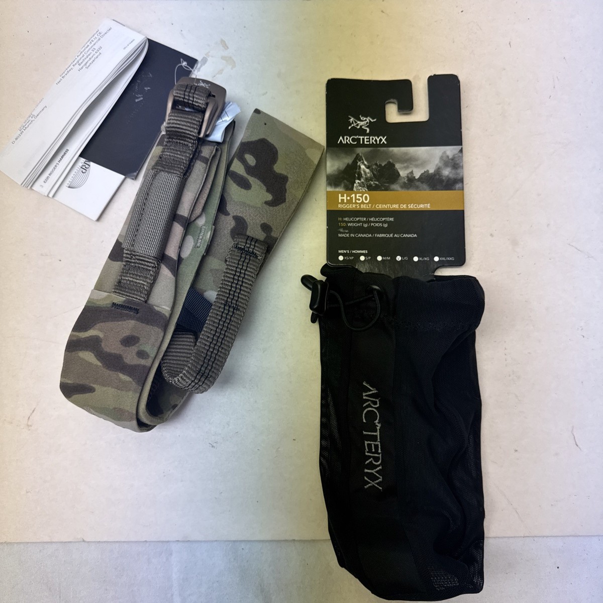 Arc'teryx - H150 Riggers Belt Multicam Large Rangers JSOC CAG ODA