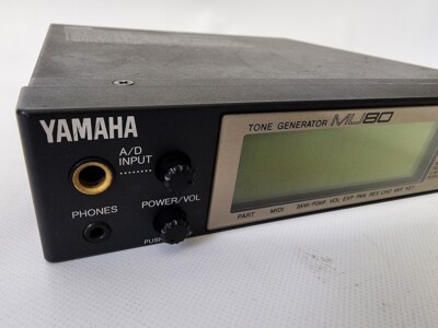 Yamaha MU80 Tone Generator Sound Module MiDI sound source | eBay