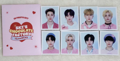 STRAY KIDS SKZ 2nd #LoveStay Chocolate Factory OFFICIAL ID PHOTO