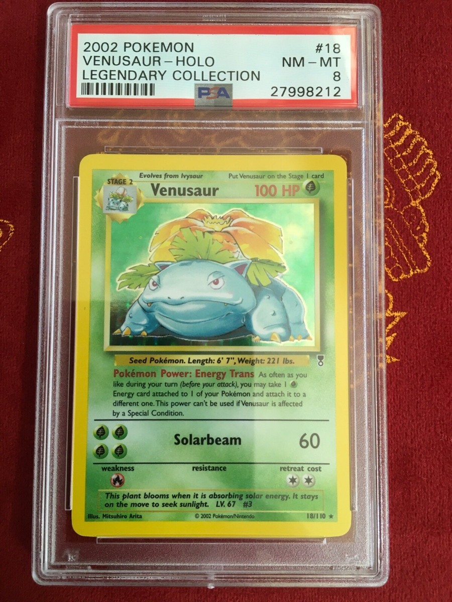 Pokemon Venusaur Legendary Collection Holo 18/110 PSA 8 | eBay
