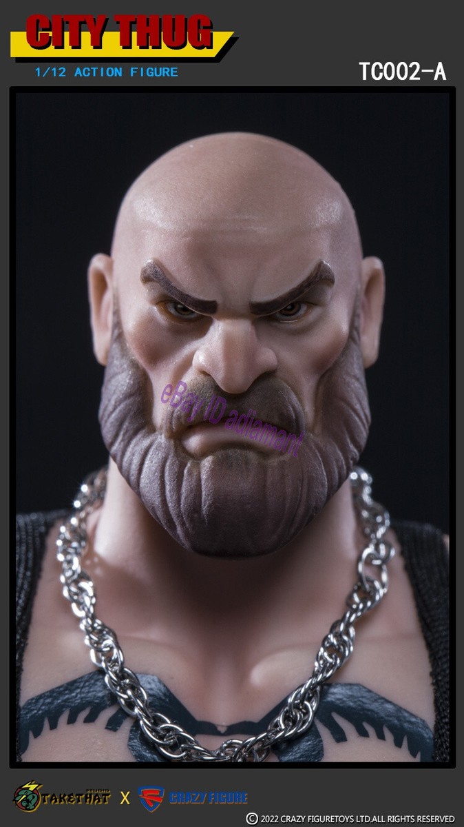 TAKETHAT X CRAZY FIGURE CITY THUG 1/12 Action Figure Model In