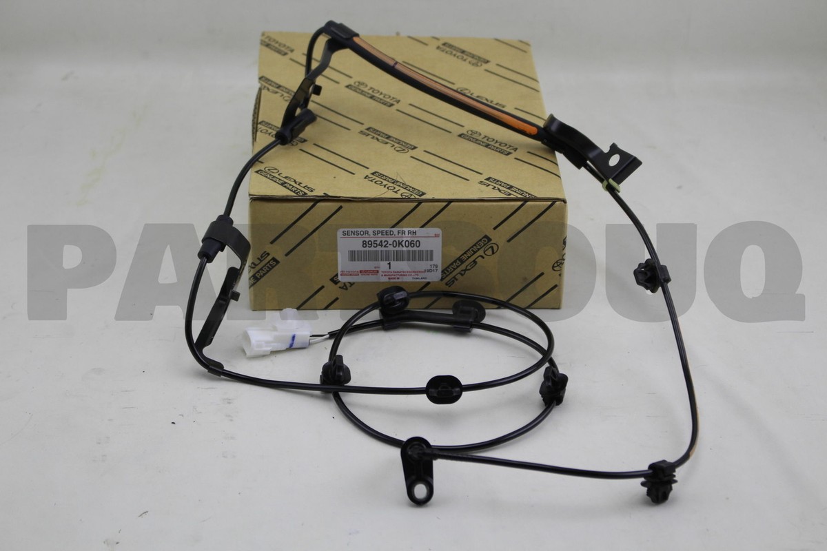 895420K060 Genuine Toyota SENSOR SPEED FR RH 89542-0K060 | eBay