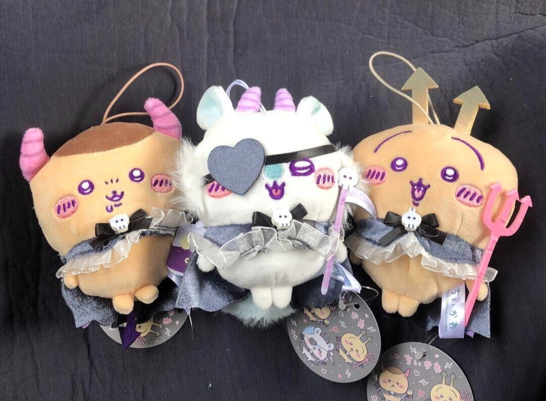 Chiikawa Usagi Momonga Kurimanju Angel Devil Tenshi Akuma Plush