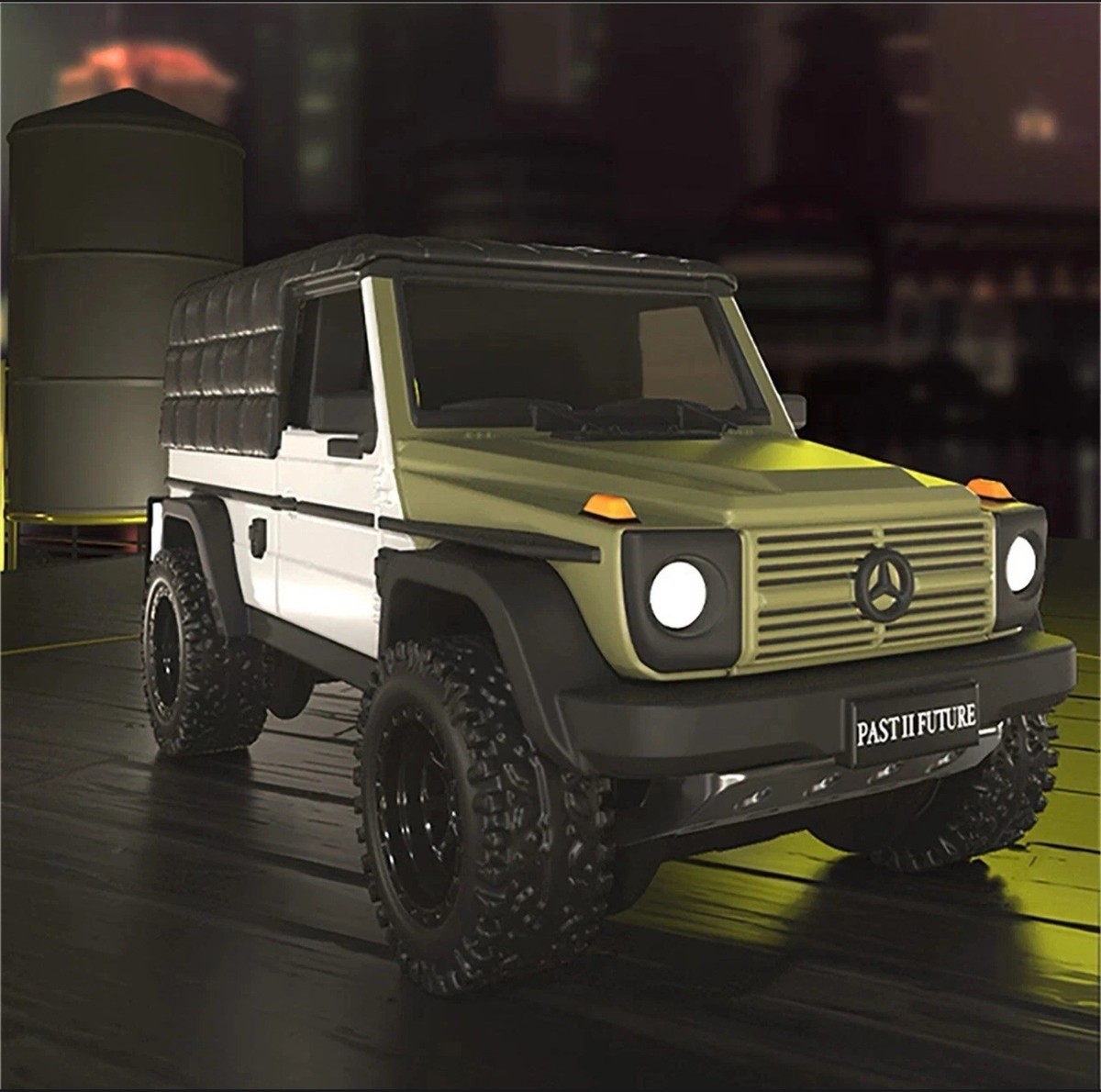 Hot Wheels x Mercedes Benz Project G class Past II Future by Nigo