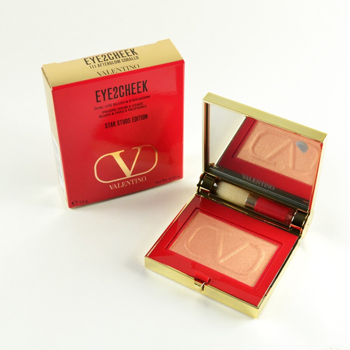 Valentino Eye2Cheek Dual Use Blush & Eyeshadow 111 AFTERGLOW