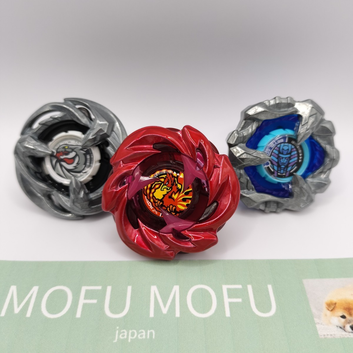 Takara Tomy Beyblade X Booster UX-07 Phoenix Rudder Deck Set No