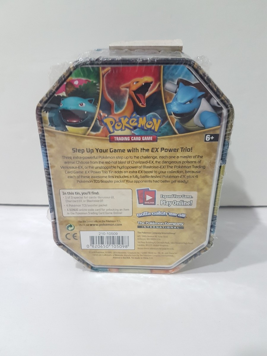 Pokemon TCG: Blastoise EX Tin [Brand New Factory Sealed!] | eBay