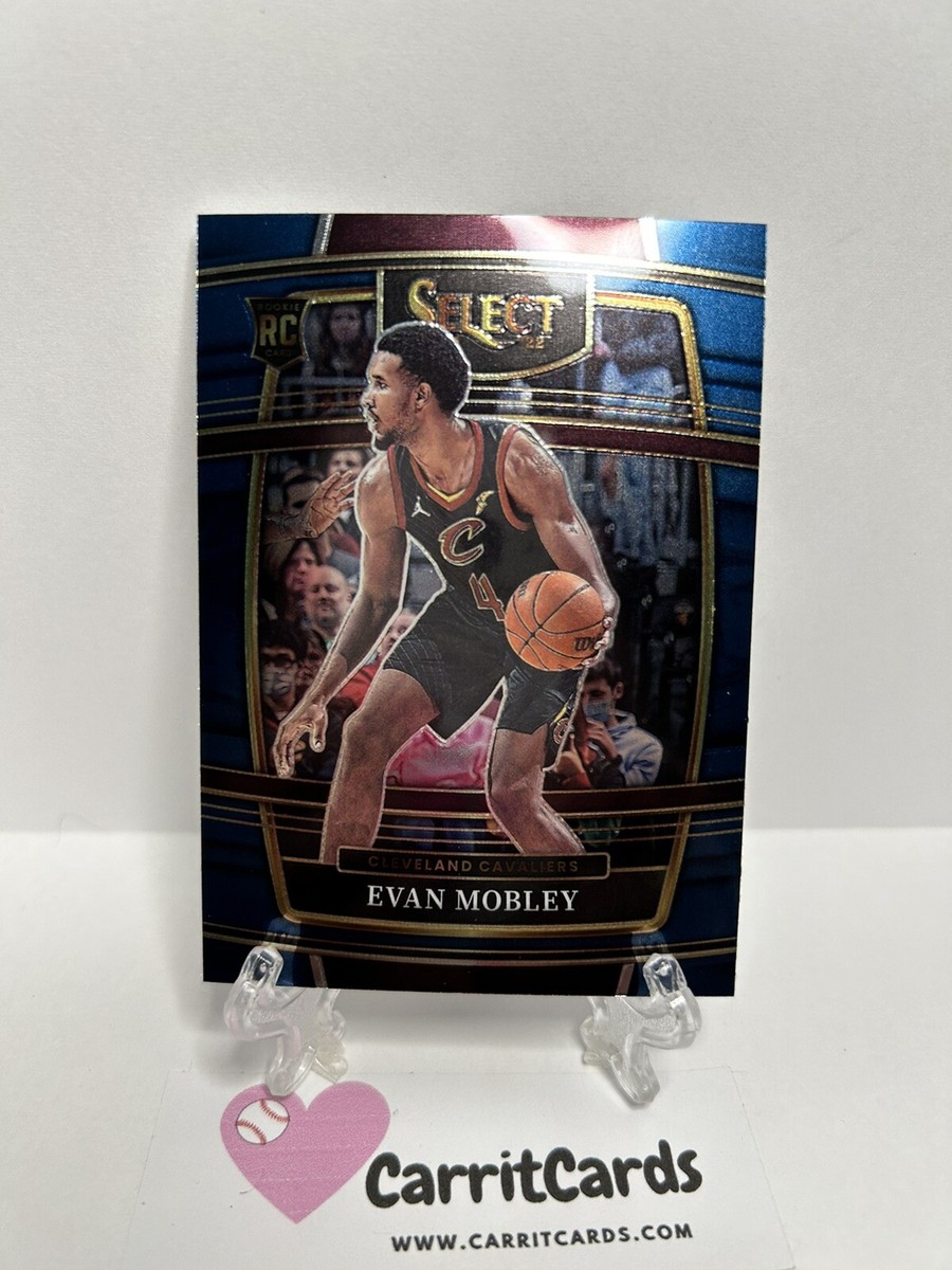 EVAN MOBLEY 2022 Panini Select Concourse Rookie RC BLUE #5