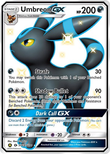 Umbreon & Darkrai GX 010/031 Tag Team Japanese Pokemon PSA 10 Gem
