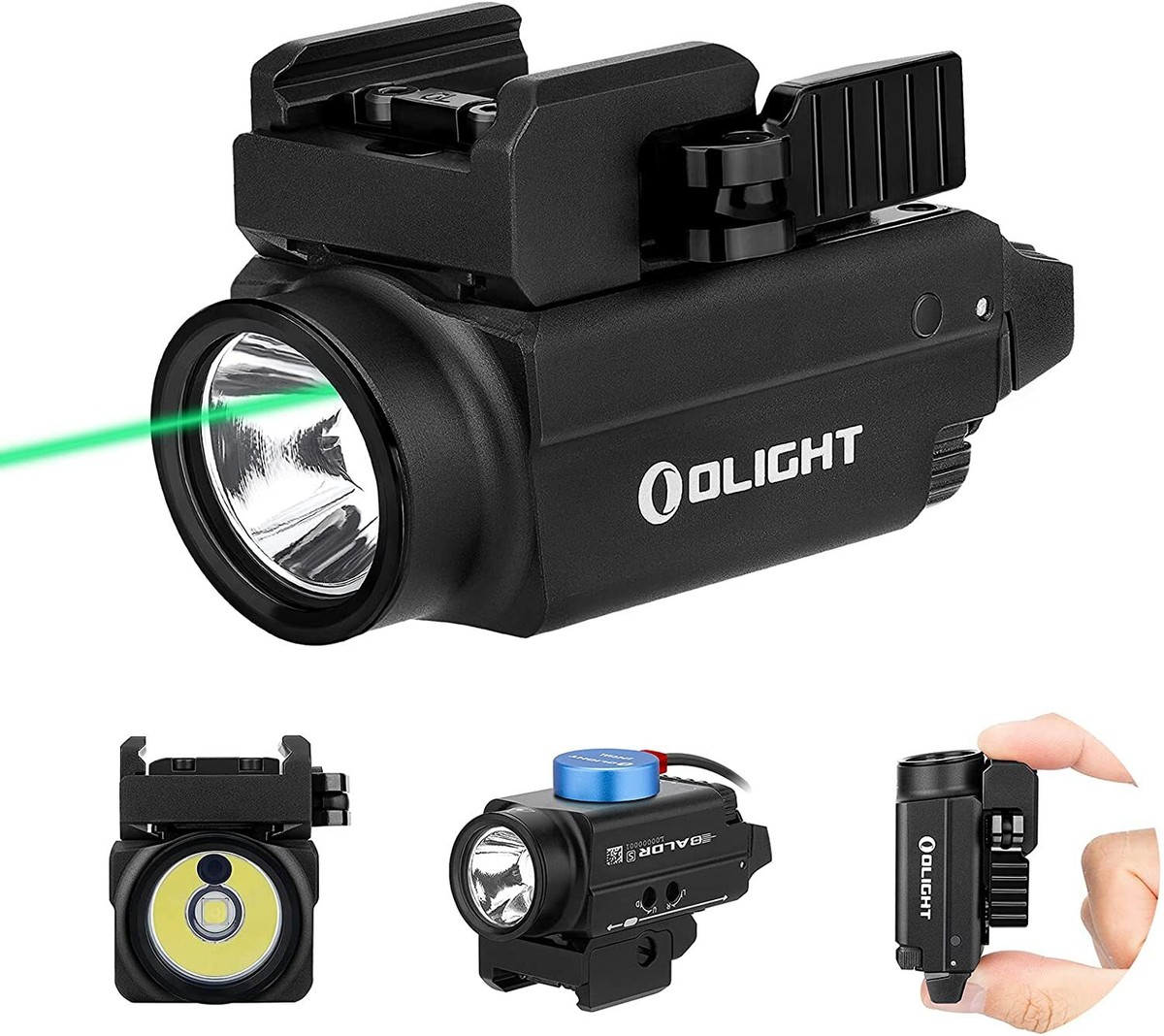 OLIGHT Baldr S 800 Lumen Green Laser Light Combo USB Rechargeable