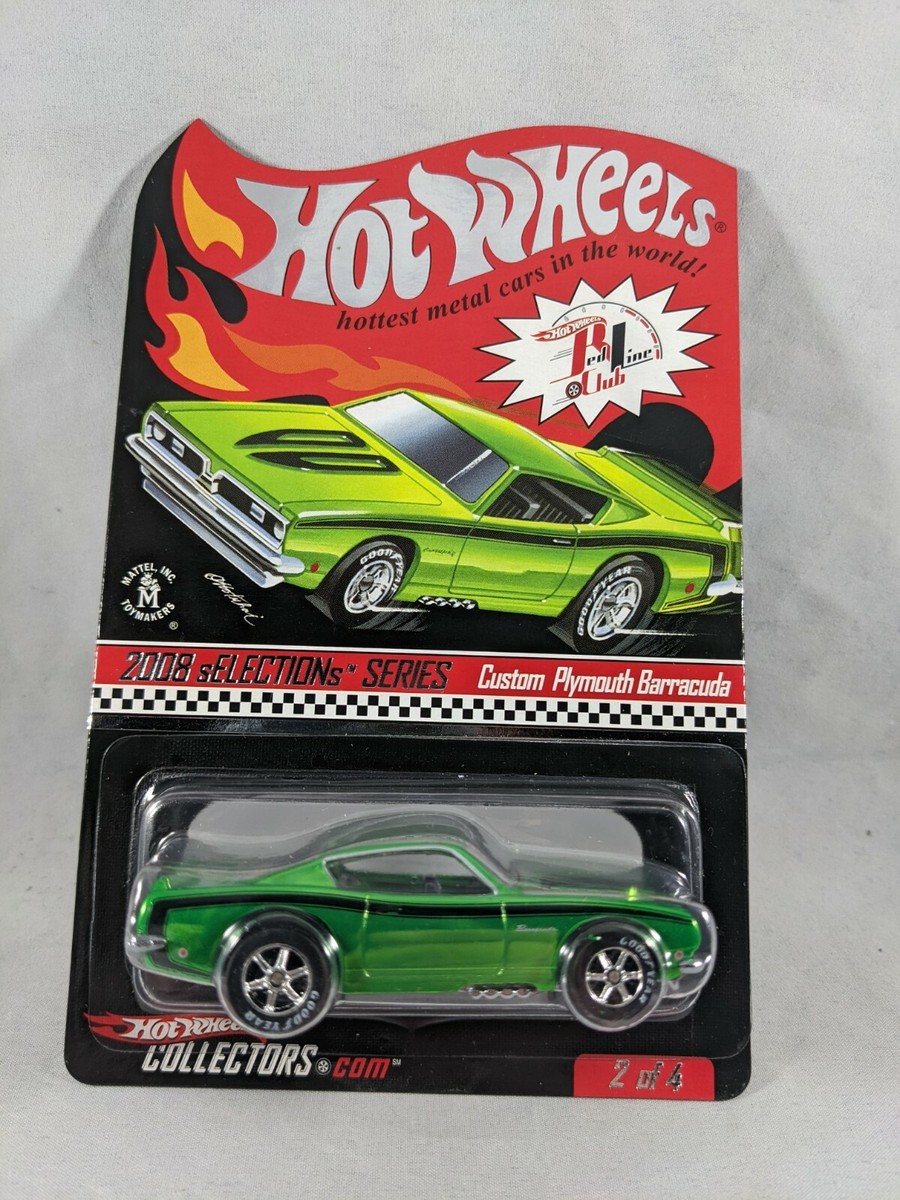 2008 Hot Wheels RLC Custom Plymouth Barracuda Low # 68/5592 | eBay