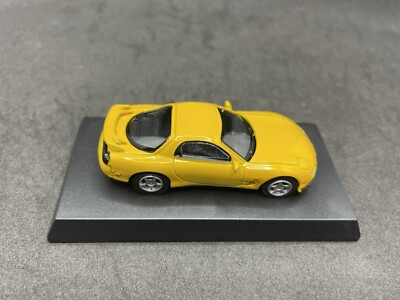 Kyosho 1/64 Mazda collection RX-7 (FD3S) secret Yellow Diecast car