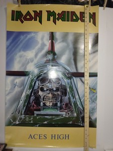 Iron Maiden Aces High Poster | eBay