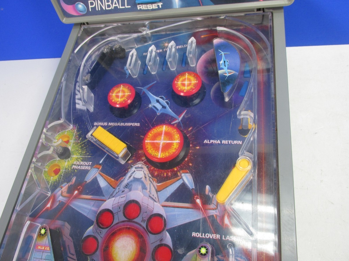 WORKING vintage TOMY ASTRO SHOOTER PINBALL ELECTRONIC GAME ARCADE