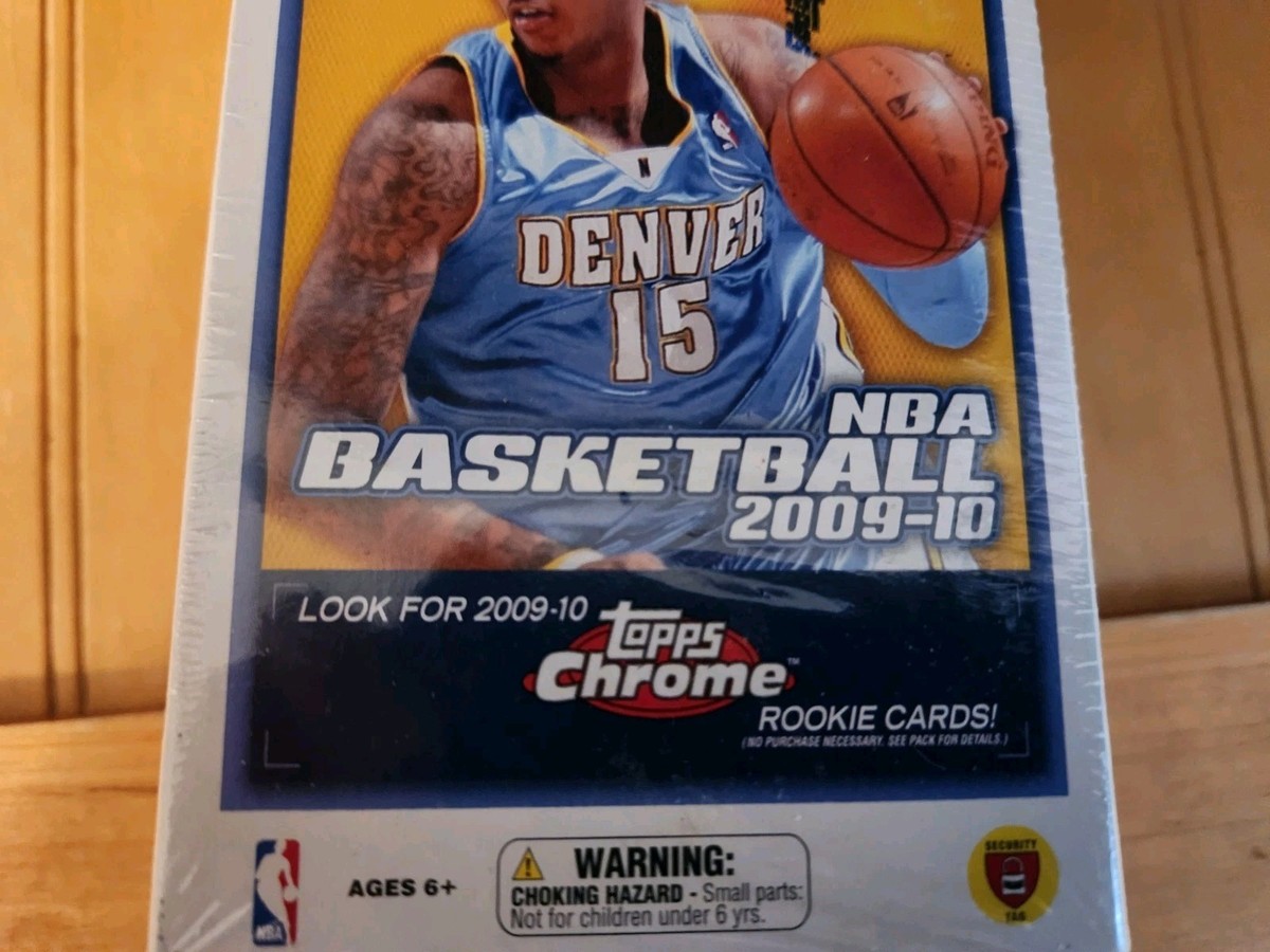 2009-10 TOPPS BASKETBALL CARD BOX STEPHAN CURRY CHROME REFRACTOR