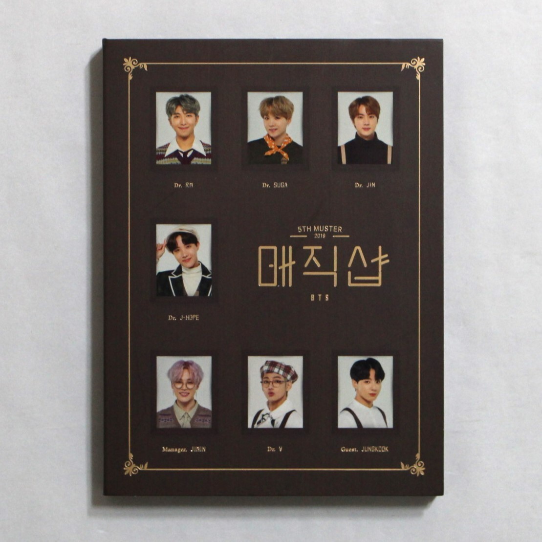 BTS Official 5th Muster Magic Shop DVD Full Set Suga Photocard +