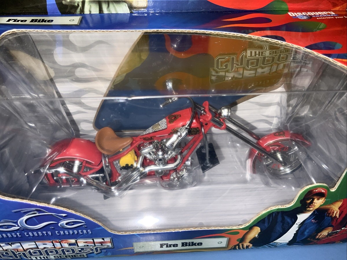 Orange County Choppers American Chopper 1:18 Scale FIRE BIKE
