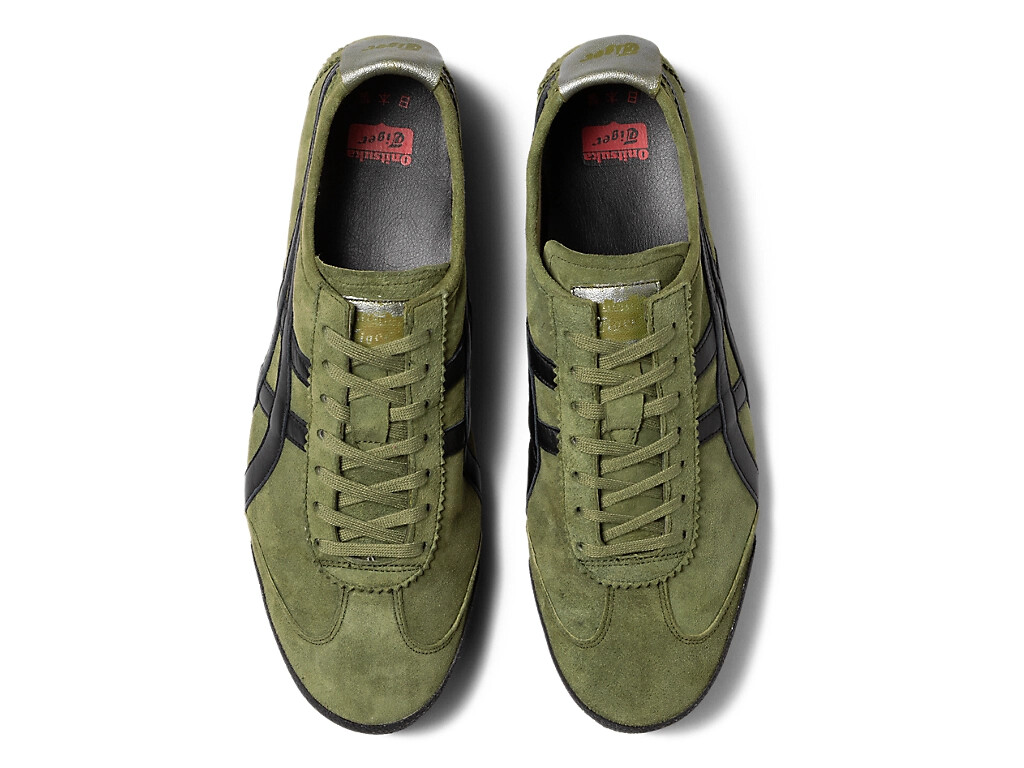 Onitsuka Tiger MEXICO 66 DELUXE 1181A507 202 BRONZE GREEN BLACK | eBay