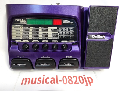 DigiTech Vocal 300 Vocal Multi-Effects Processor Voice Changer | eBay