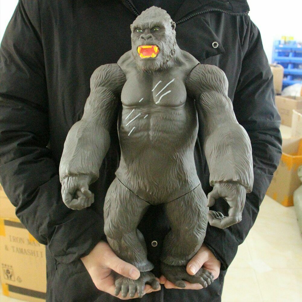 45cm Big Movie King Kong Skull lsland Gorilla Monkey Figure Model