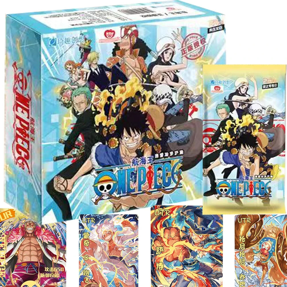 2024 Toei One Piece Trading Card 30 Pack Deluxe Booster Box Anime