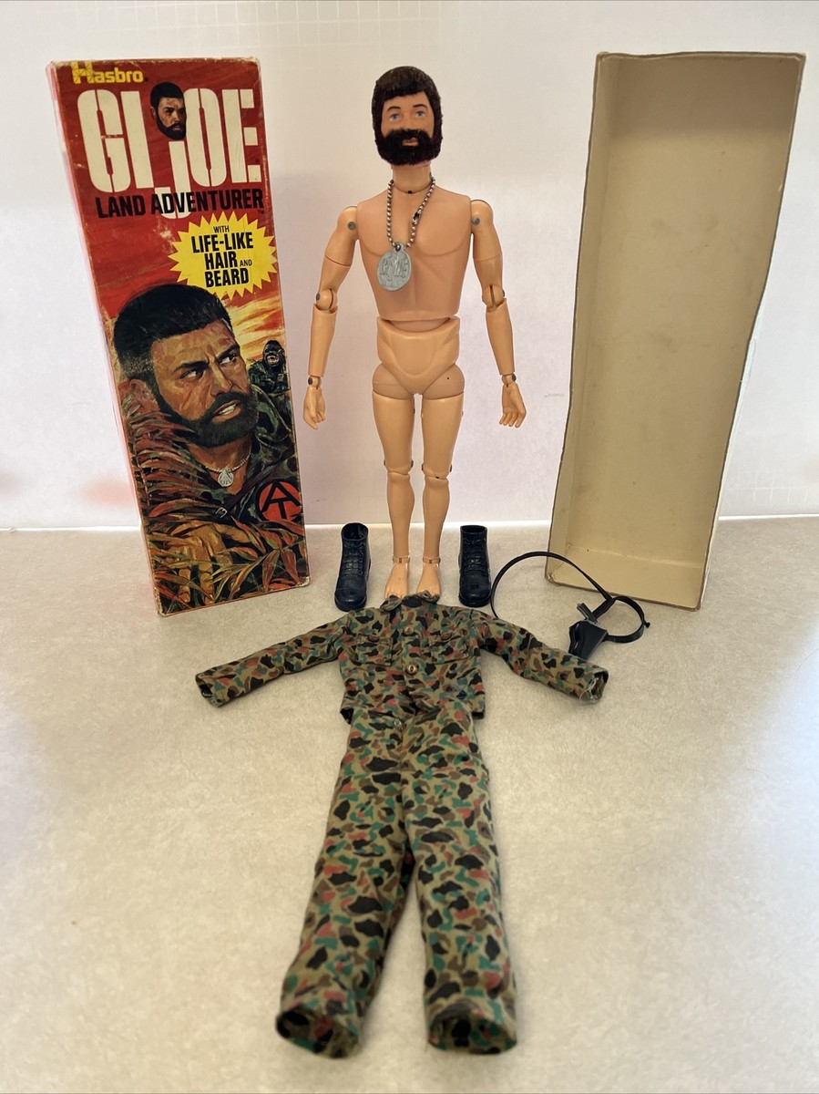 1970 Hasbro GI Joe Adventure Team LAND ADVENTURER 12” action