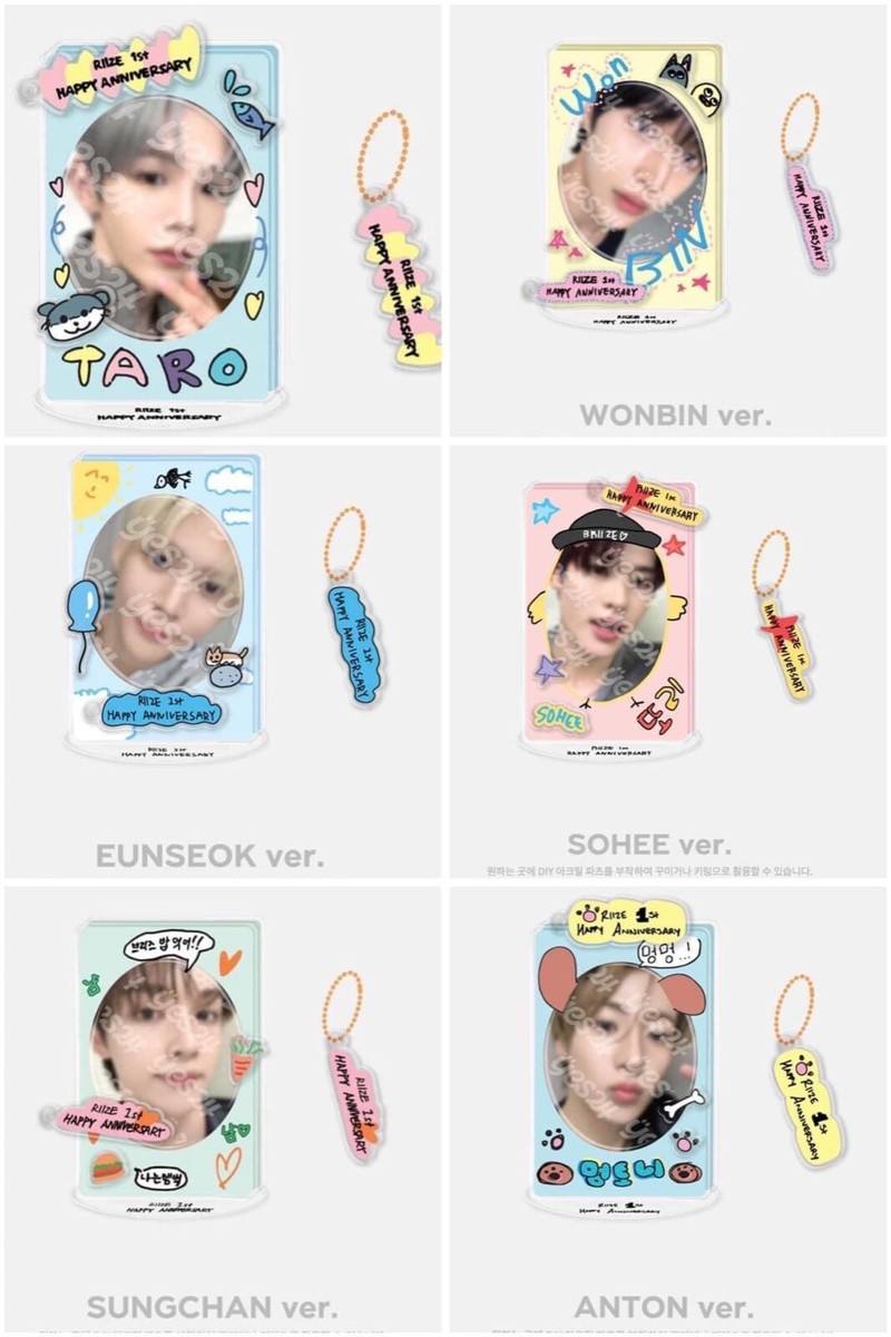 RIIZE DEBUT 1st ANNIVERSARY OFFICIAL MD GOODS PRE ORDER | eBay