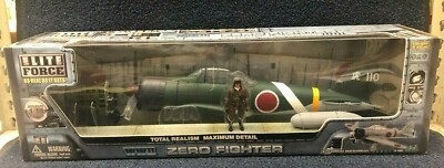 VERY RARE BBI Elite Force WWII Zero Fighter 1/18 | eBay