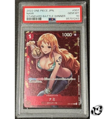 PSA 10 NAMI ST01-007 Standard Battle WINNER Promo One Piece Card