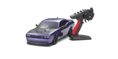 Kyosho FAZER Mk2 Series ReadySet DODGE Challenger SRT Hellcat Plum