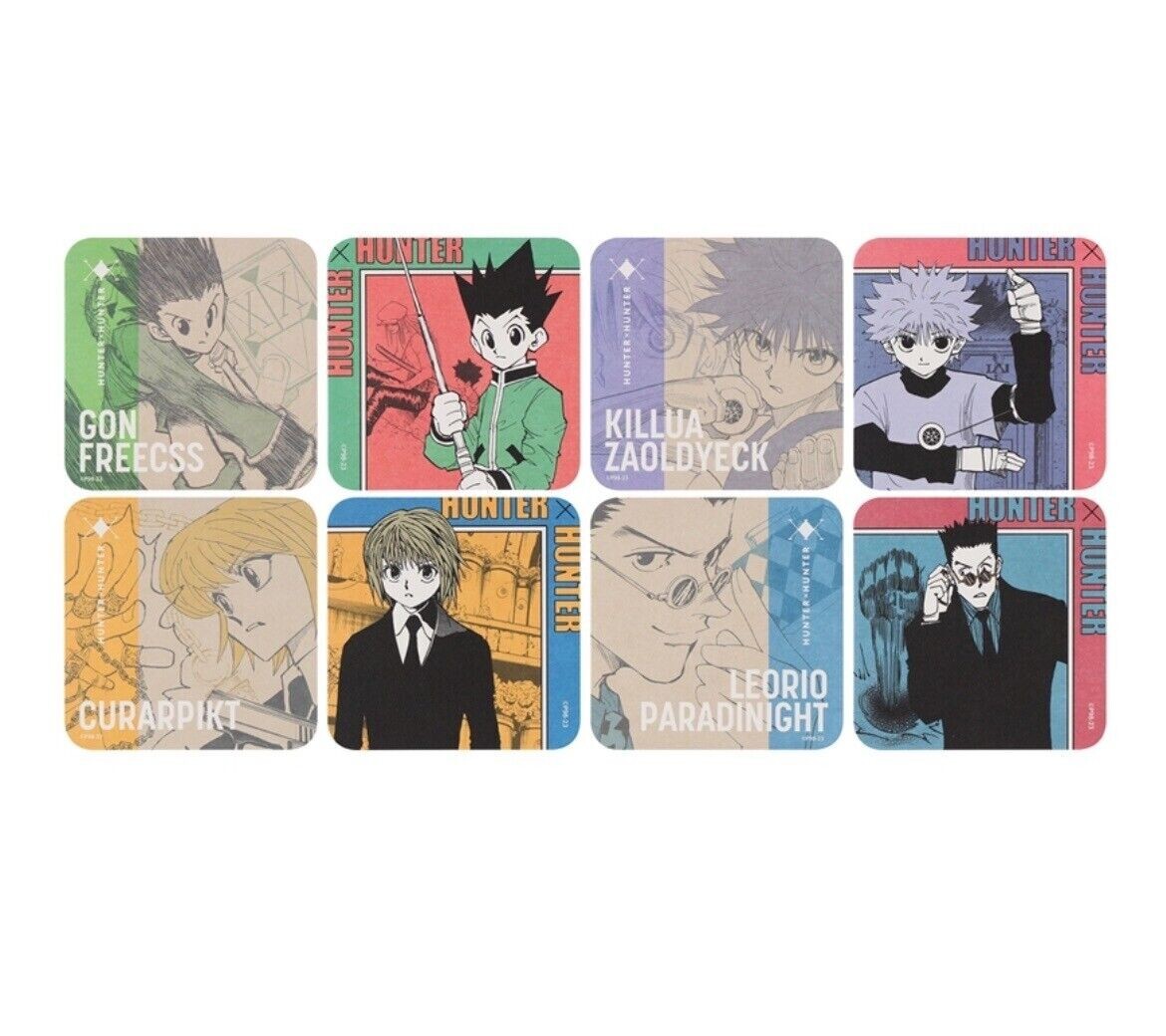 Hunter X Hunter X Jump Festa 2024 Art Coaster Vol.2 Complete Set