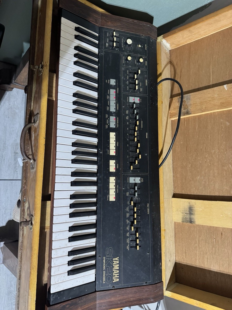 希少 完動品 Yamaha SK-20 初代アナログシンセサイザー 美品 Yamaha SK