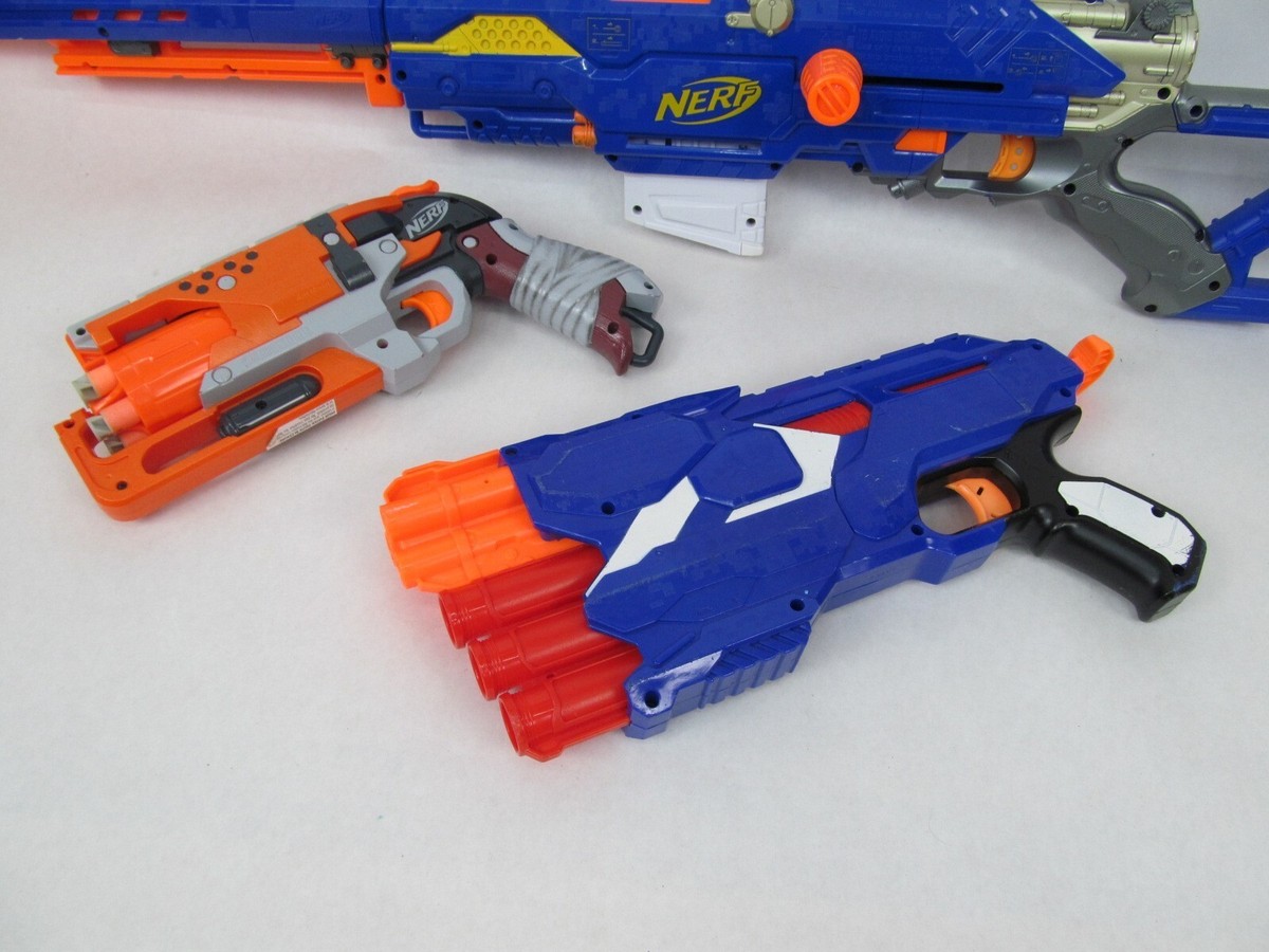 早い者勝ちセール！Nerf トイガン 5丁セット，1人プレイパーツ付き