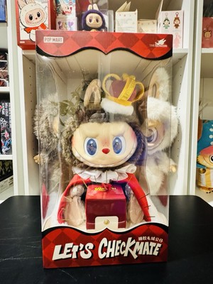 Authentic Labubu Let's Checkmate King Pop Mart US SELLER | eBay