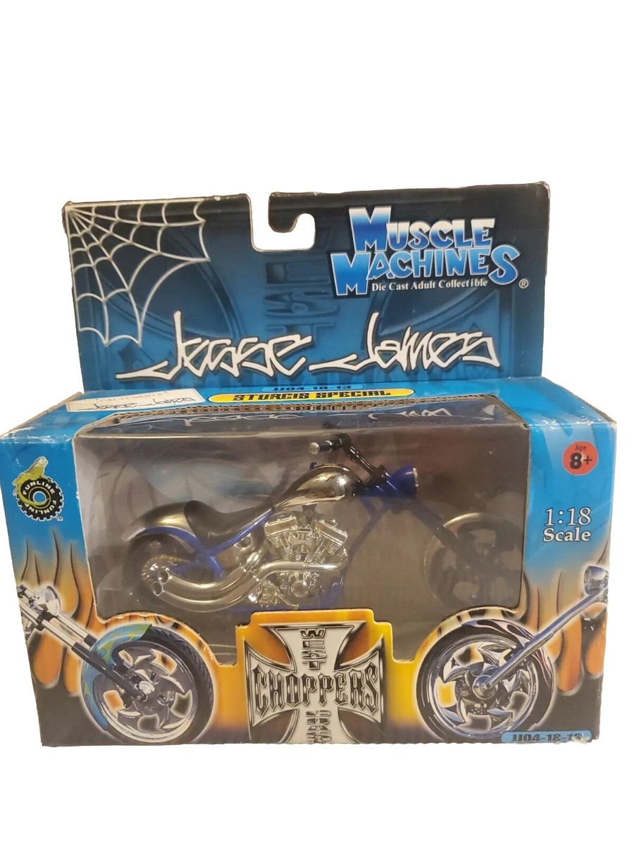 Jesse James West Coast Chopper Sturgis Special Blue New In Box 1