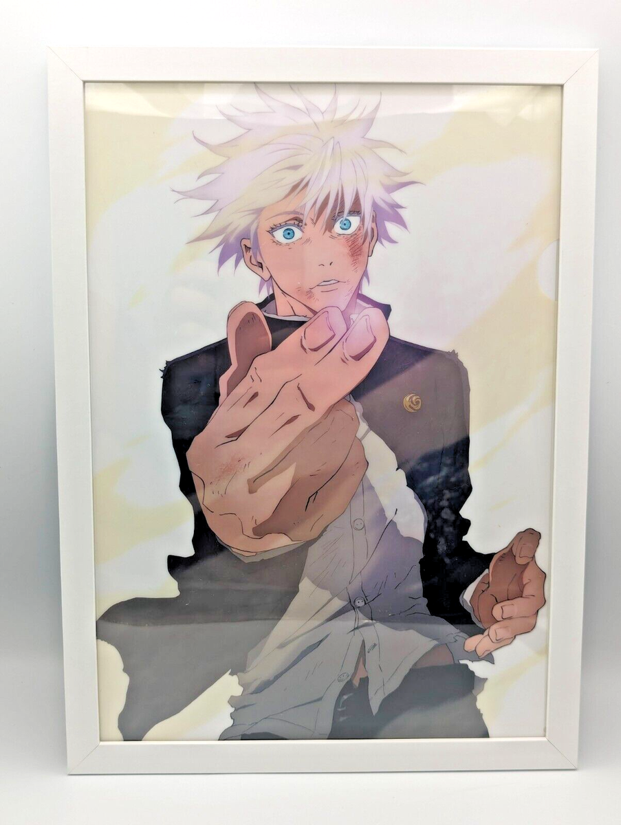NEW Satoru Gojo : Kosen ver Framed Clear FileJujutsu Kaisen