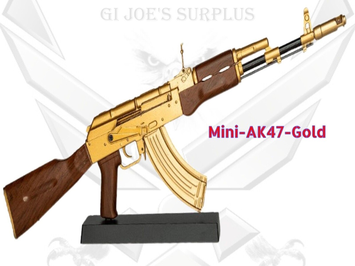 New NON GoatGuns Goat Miniature 1:3 Die Cast Toy Guns Mini AK-47