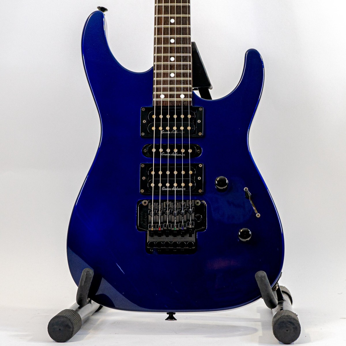 Grover Jackson Dinky Metallic Blue w/ HSH GJ Pickups, GJ Locking
