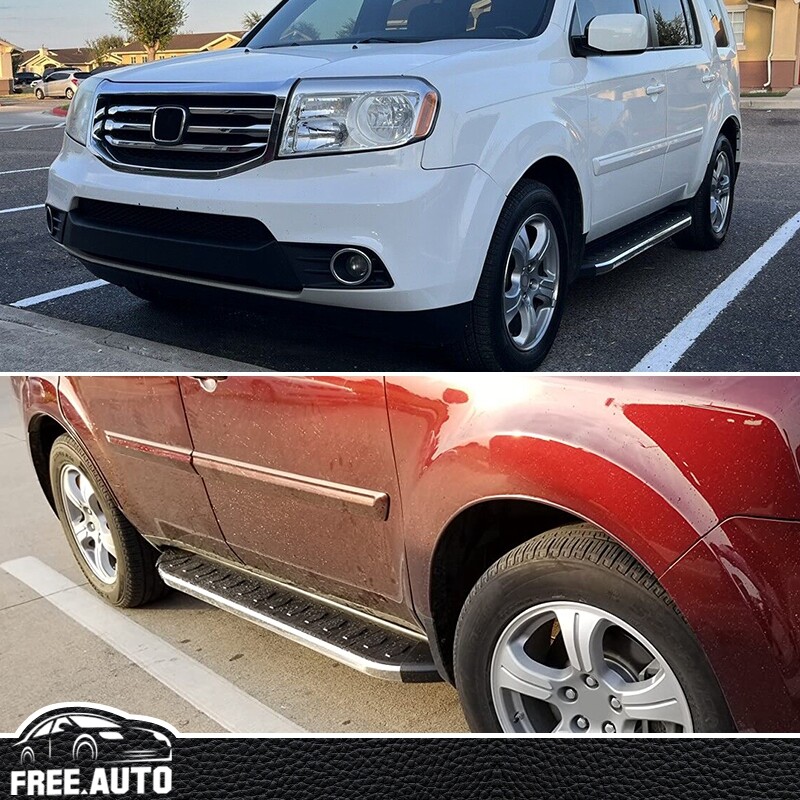 Running Board Side Step Nerf Bars Fits 09-15 Honda Pilot OE Style