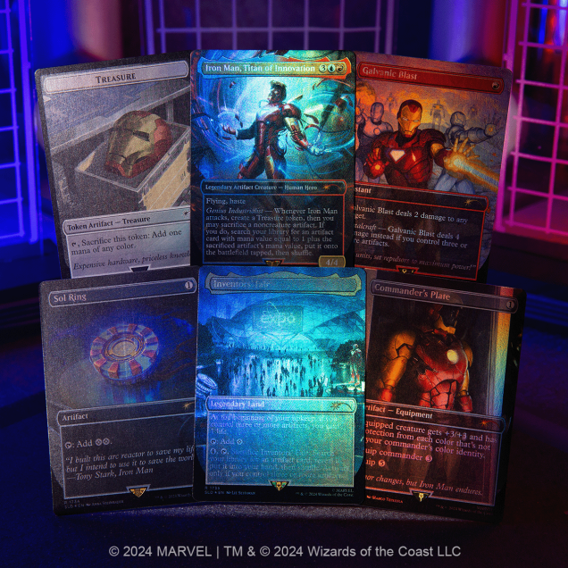 MTG Secret Lair x Marvel's Iron Man Foil Edition Magic The