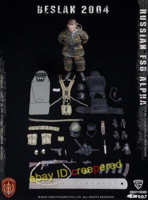 Crazy Figure 1/12 Russian Alpha Special Forces Heavy Shield Hand