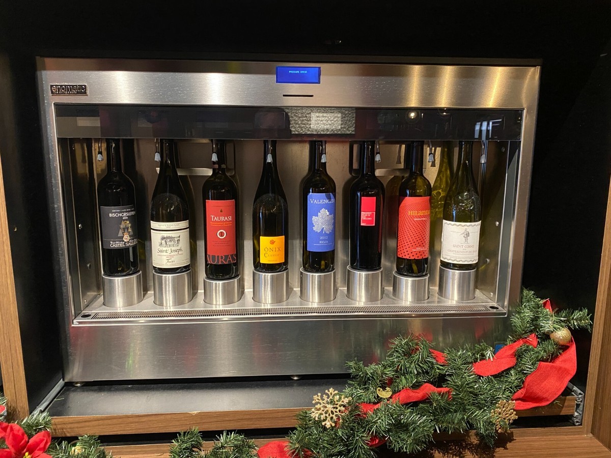 Enomatic Elite 8 Wine Dispensers Elite 2 Series TWO USED, Glass